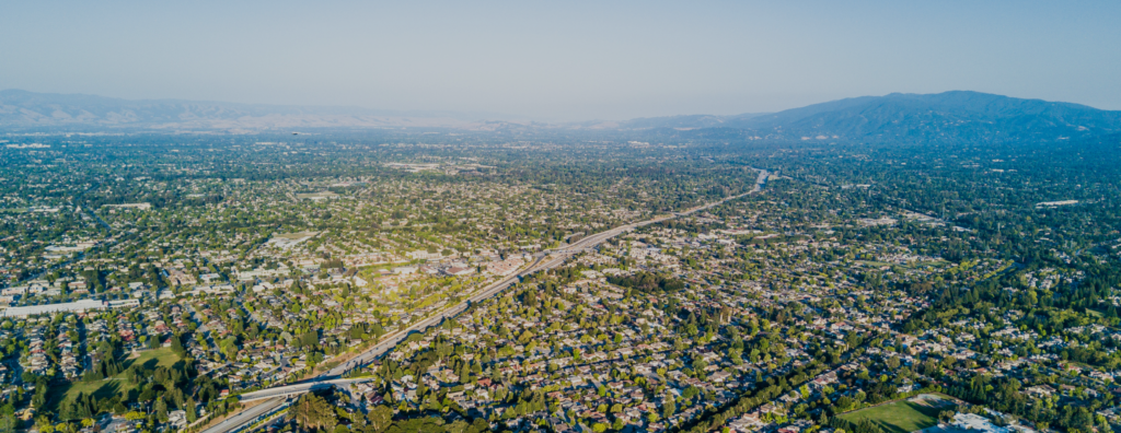 Silicon valley landscape